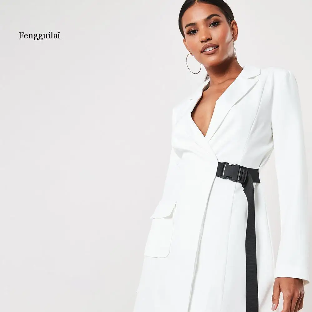 Женское короткое платье с длинным рукавом элегантное белое в стиле ретро|Женские