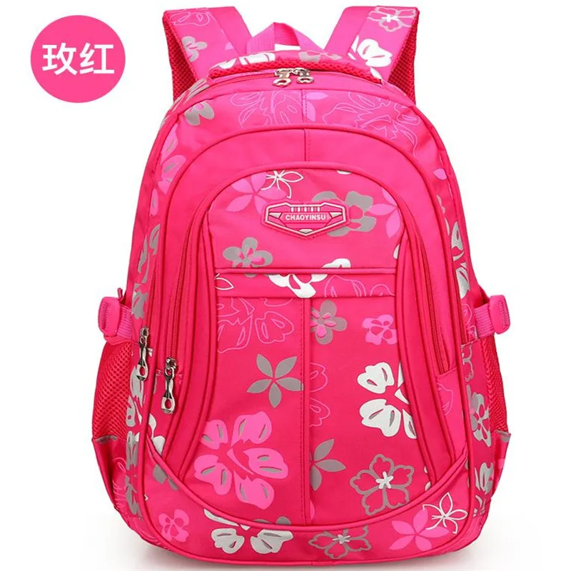 

Big Capacity Children School Bags For Teenagers Girls Backpack Waterproof Durable And Breathable School Backpack Zipper Floral