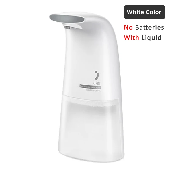 Wihte With Liquid Xiaomi mijia Mini Автоматическая Индукционная Смарт рук использует стиральную машину для стирки 0,25 s инфракрасная ИНДУКЦИЯ сенсорный экран- мыло - Цвет: Wihte With Liquid