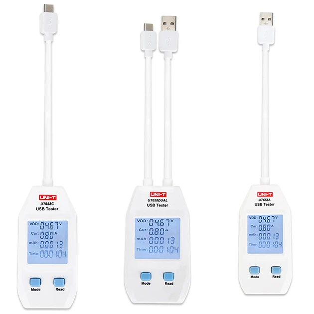 UNI T цифровой ЖК дисплей USB тестер детектор Напряжение Ток зарядное устройство