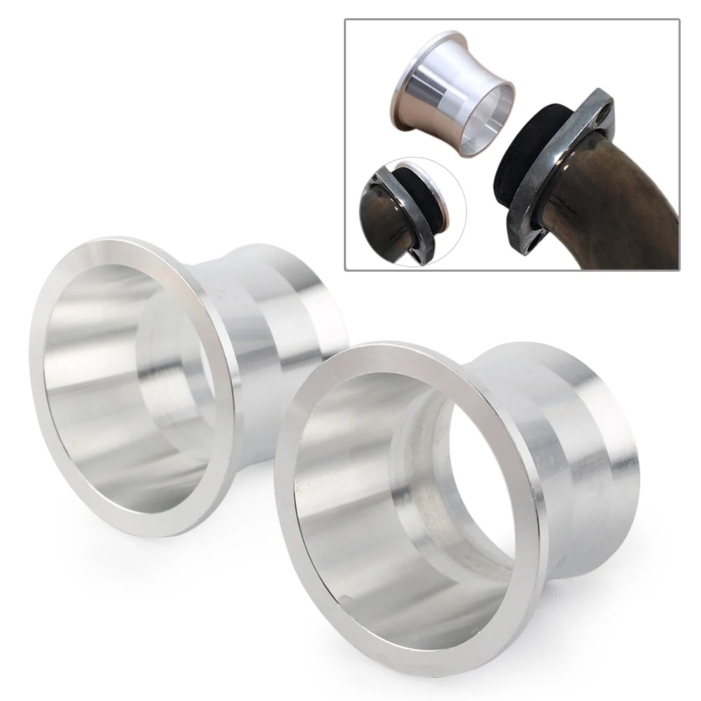 

2Pcs Motorcycle Exhaust Port Torque Cones Drag Pipe Power Cones Anti-Reversion Cones For Harley from 1986-2016