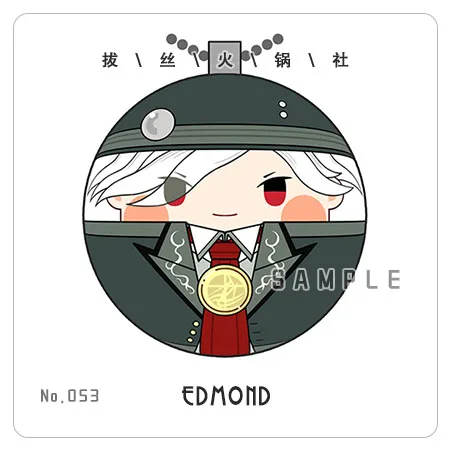 

Милая плюшевая игрушка аниме FGO Edmond dantez 7 см брелок Подвеска Мягкие игрушки подарок на день рождения #639