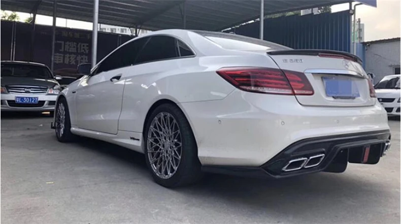 Задний спойлер из углеродного волокна для Mercedes Benz W207 E Class купе E260 E300 E320 E63 2014 2015 2016