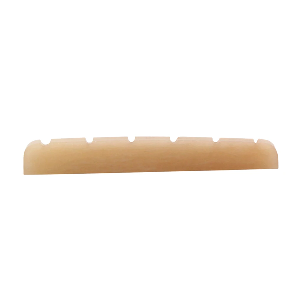 

1pc 42mm Guitar Bone Nut Bridge Saddle for 6-string Electric Guitar Parts