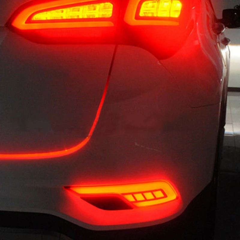 JSP стиль красный светодиодный задний противотуманный фонарь тормозной для 2017 Up