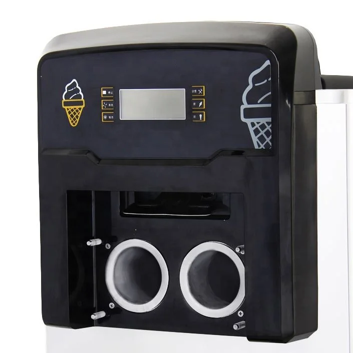 Горячая Распродажа стенд мягкое Мороженое машина с тремя пользу BX418C|Магнитные