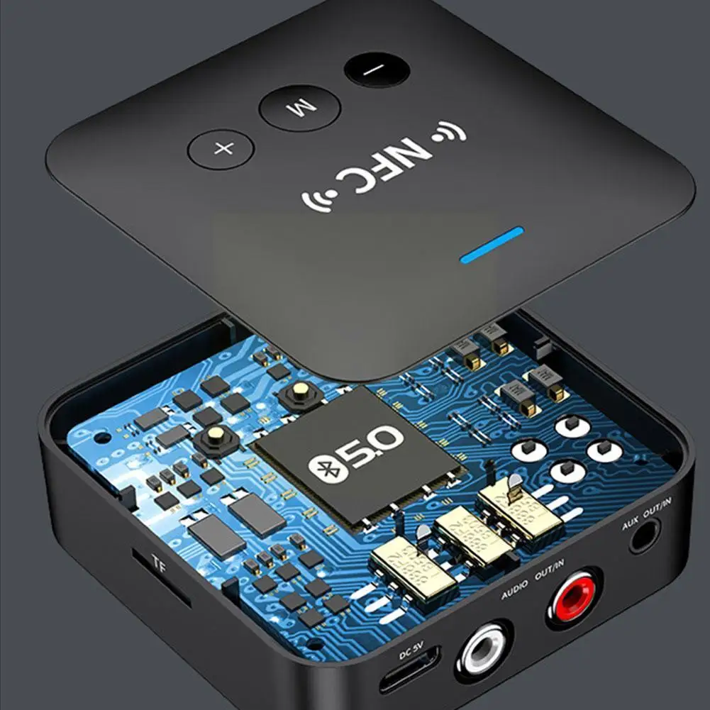 Новый Bluetooth-совместимый комплект передатчика BT 5 0 стерео для Aux наушников