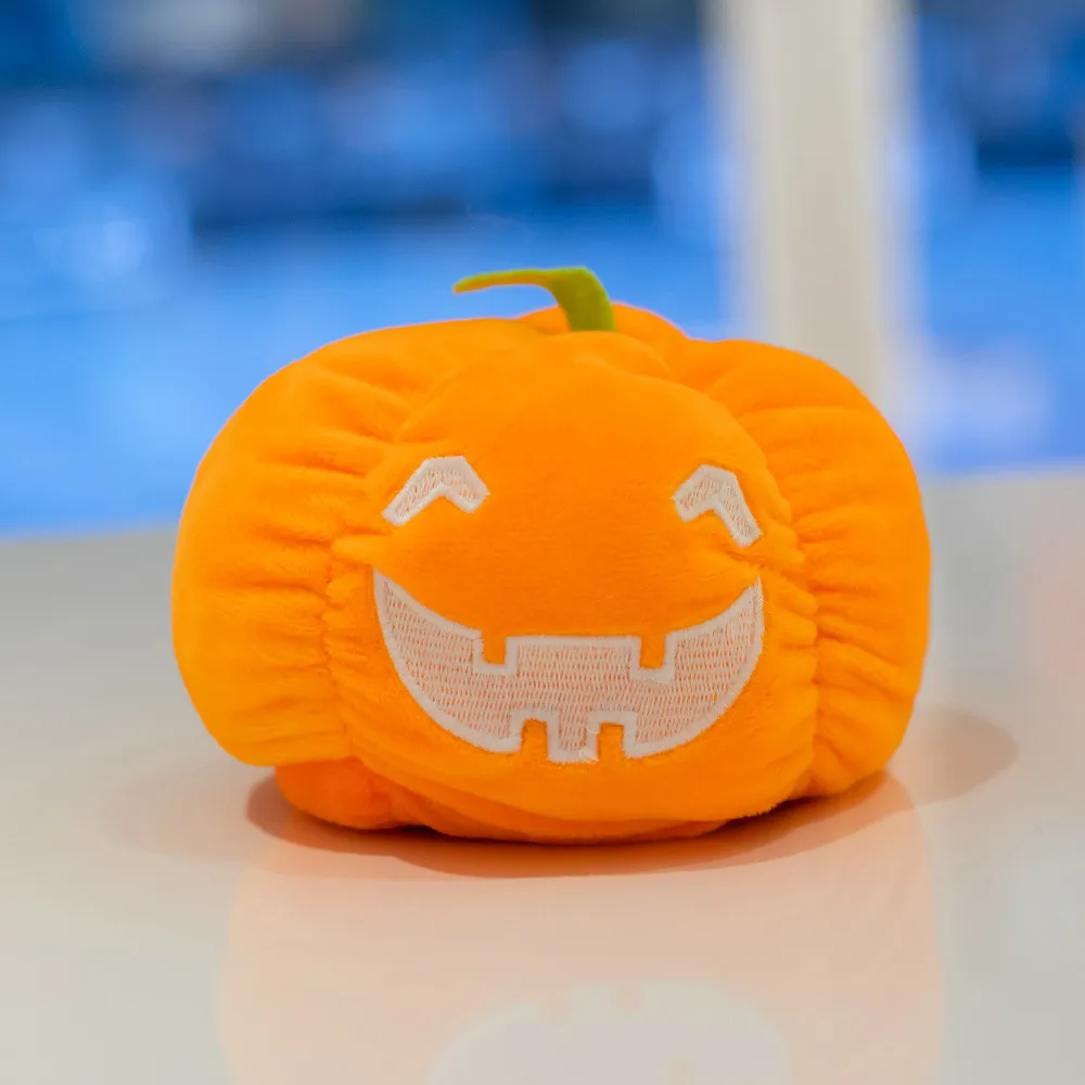 Флип светящийся призрак плюшевые игрушки Хэллоуин Кукла двустороннее