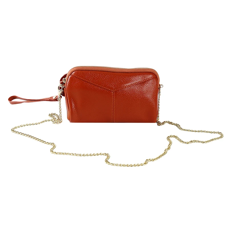 

Fashion Casual Small Chain Slung Shoulder Bag PU Leather Ladies Crossbody Bag 2020 Latest Design A Variety Of Colors Optional