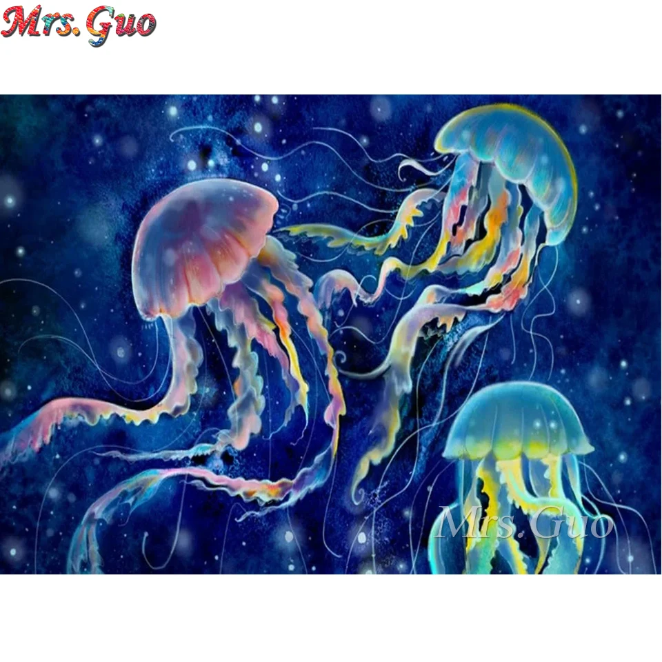 

Алмазная 5D живопись «сделай сам», абстрактная Медуза, вышивка крестиком, полная Алмазная вышивка, картина стразы, мозаичная Наклейка на стену