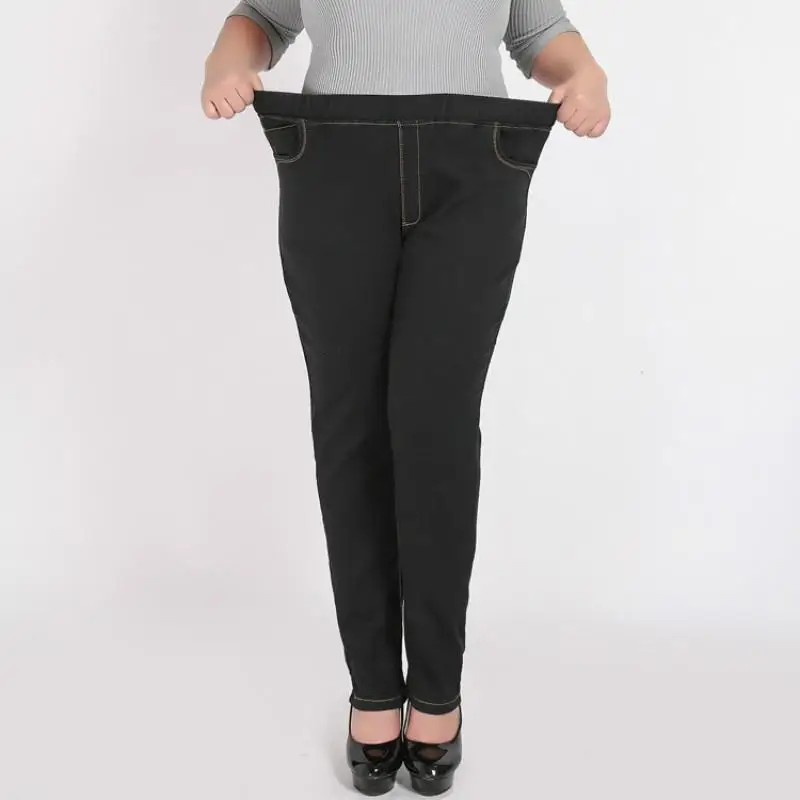 2XL 9XL 2019 осень зима большой Размеры джинсовые женские повседневные шорты с