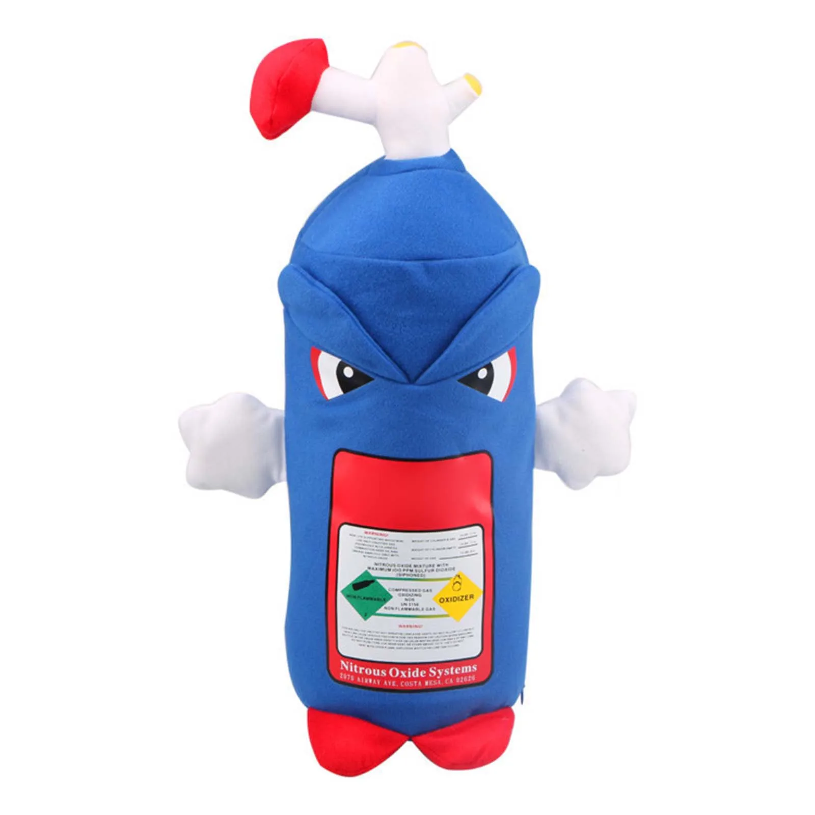 Подушка в форме резервуара мягкая прочная плюшевая для поддержки головы шеи