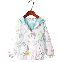 girls boys jacket coats new autumn spring kids casual outerwear high quality fashion print windbreaker childrens clothing tops