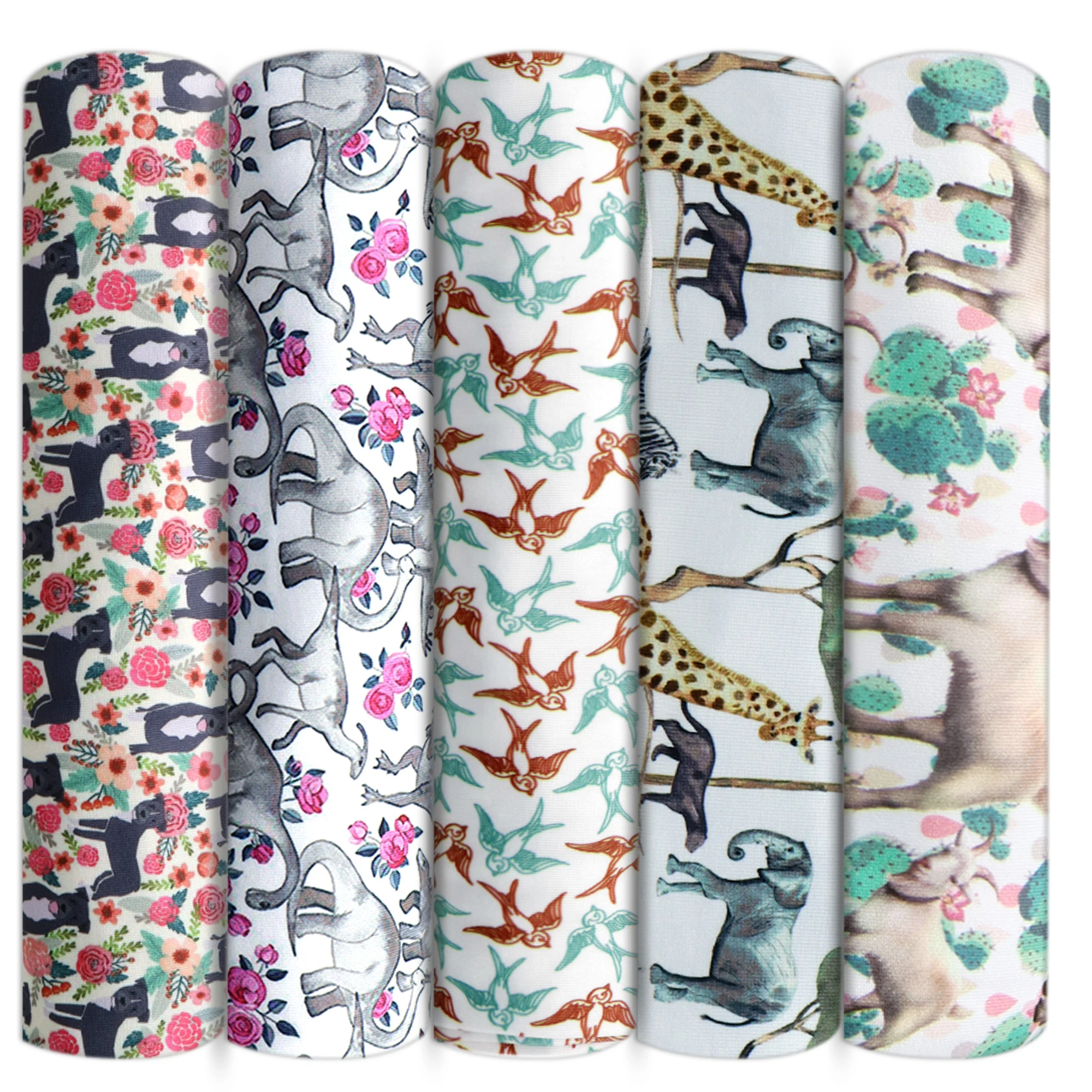 Животные собака птица пчела свинок 4 подъездных путей эластичная трикотажная