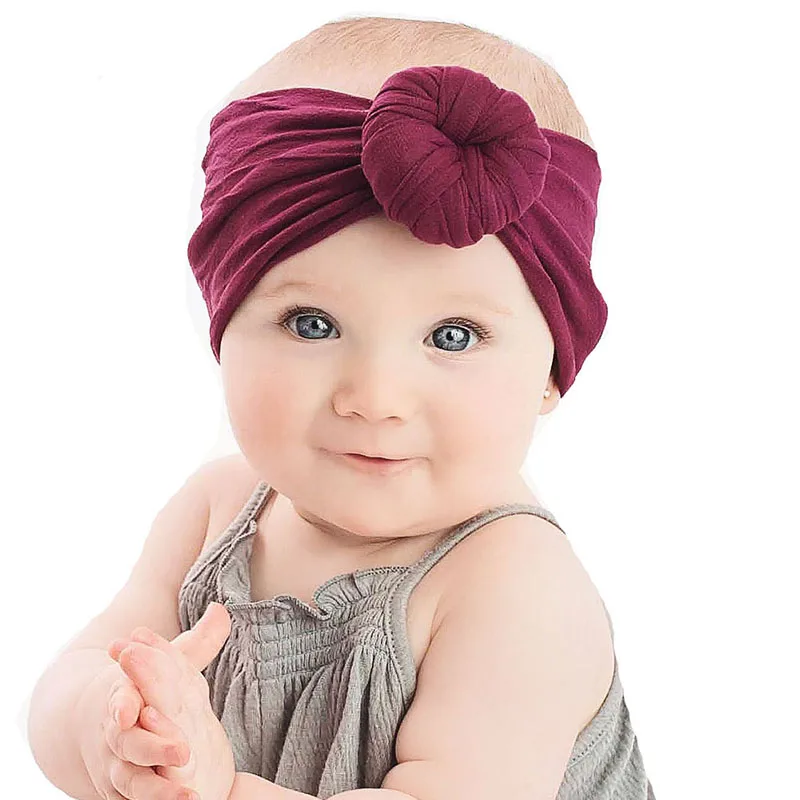 

3 Pcs Baby Girl Bowknot Elastic Headbands New Holiday Party Hair Band Headwear Accessories Fashion