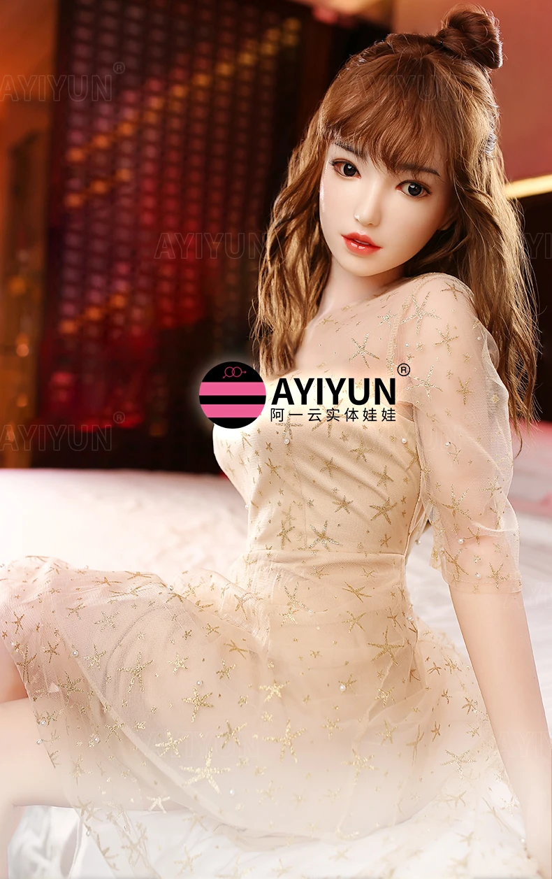 AYIYUN 168 см Высококачественная Реалистичная Силиконовая секс кукла с реалистичной