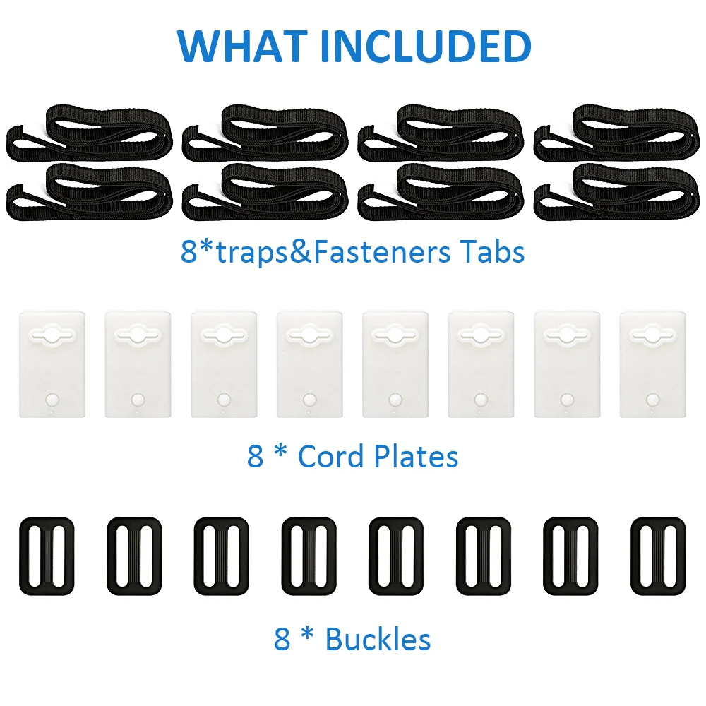 

Outdoor Swimming Pool Solar Reel Strap Solar Cover Accessories Tie Rope Clip Cover Reel Accessories Kit Solar Blanket Strap Kit