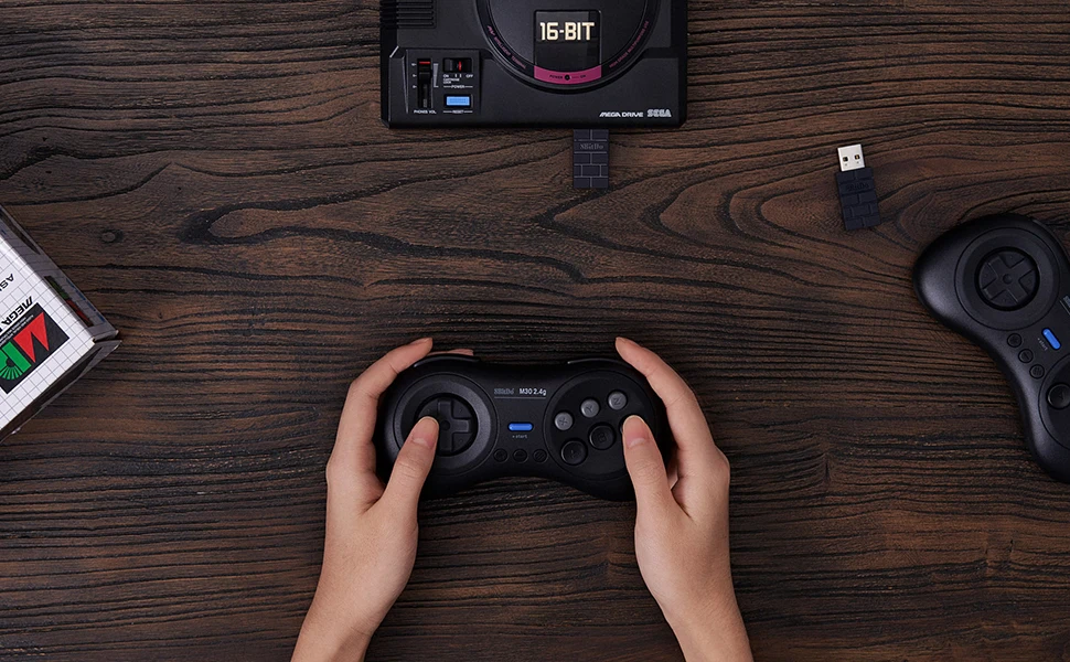 Беспроводной геймпад 8bitdo M30 2 4G для Sega Genesis Mini и Mega Drive - NINTENDO SWITCH | Электроника