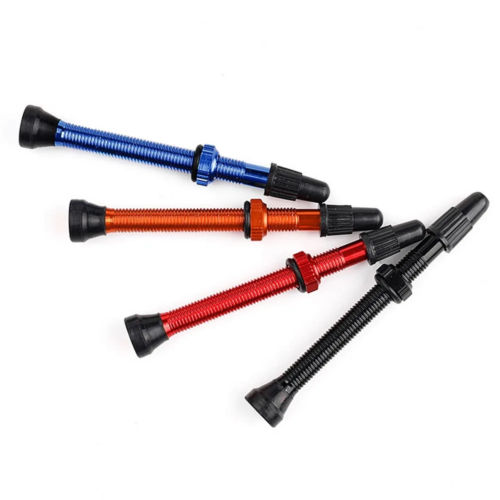 

Bicycle 40/60/80mm Valve for Mountain Bike Tubeless Valve Color Brass Core Vacuum Valve Tire Valve Core bike Accessories