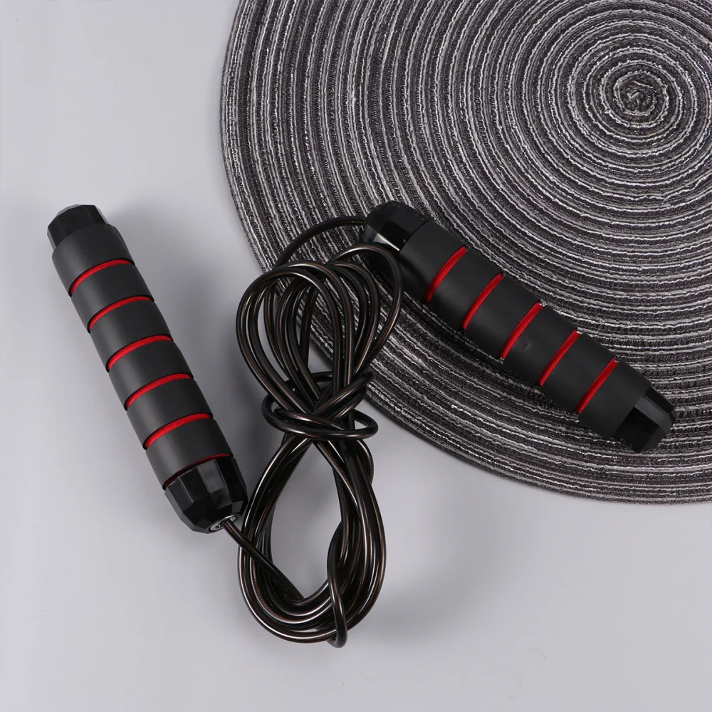 Креативный Скакалка для фитнеса бокса тренировок вес стальной проволоки с