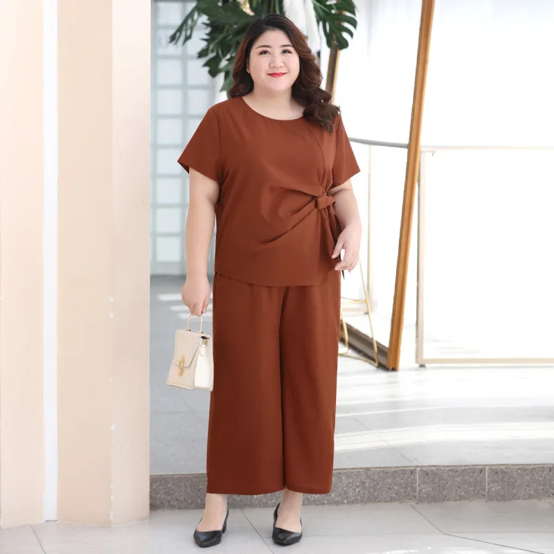 Новинка 2021 летнее платье размера плюс для женщин с коротким рукавом повседневные