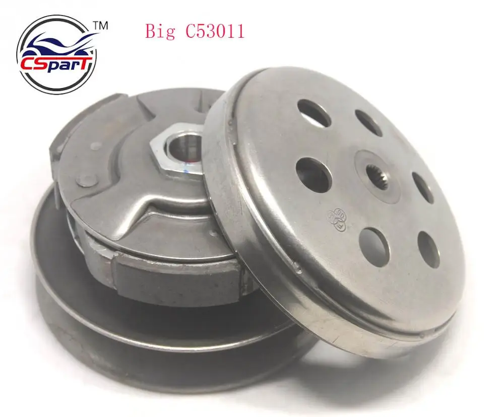 19T сцепления в сборе для honda CN250 спирали Cfmoto 250 250CC V3 V5 172 мм Xinling Kandi Kinroad багги для езды по скутера ATV багги - Цвет: Белый