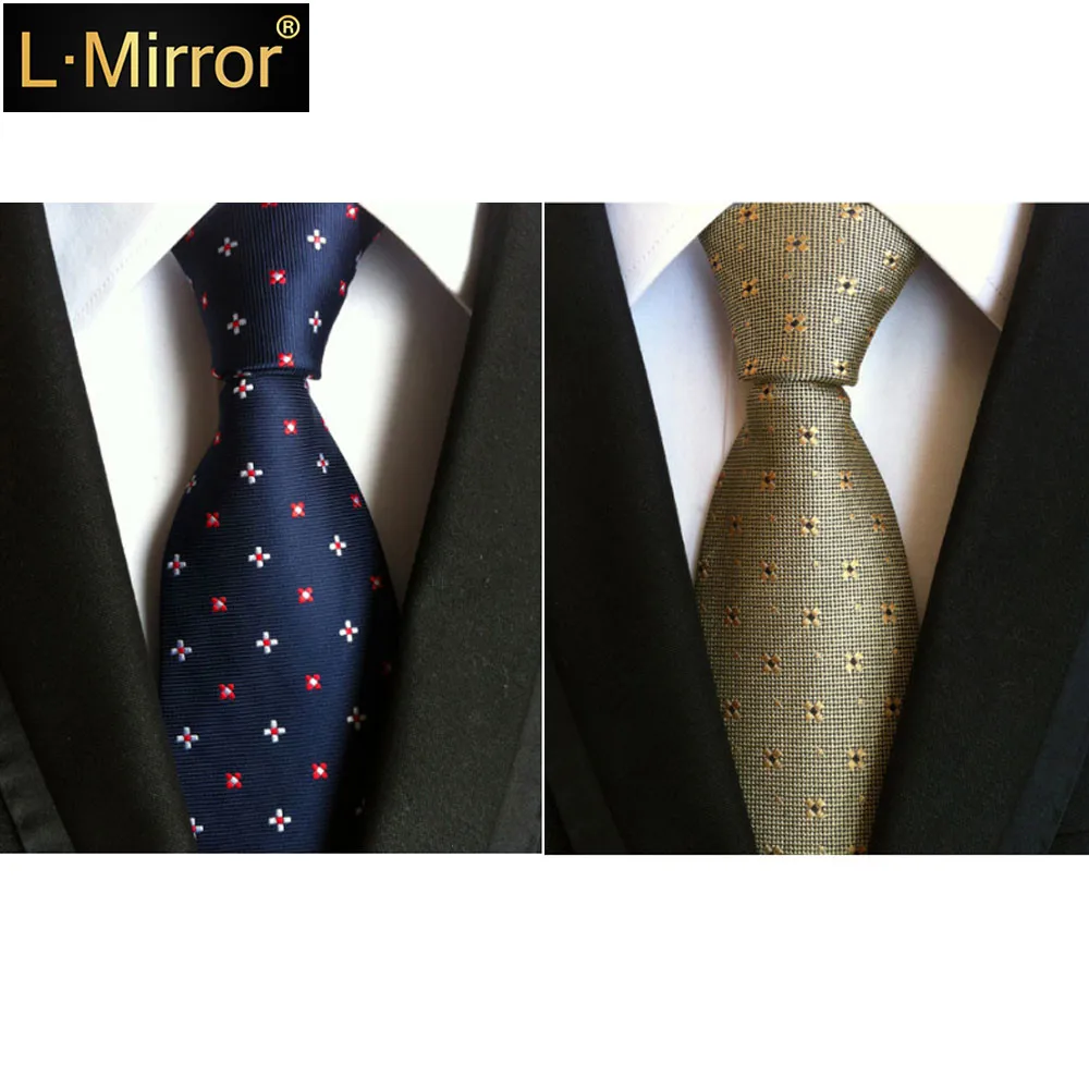 

L.Mirror 1Pcs Men Skinny Neckties Fashion Business Ties Textured Style gifts for men mens ties