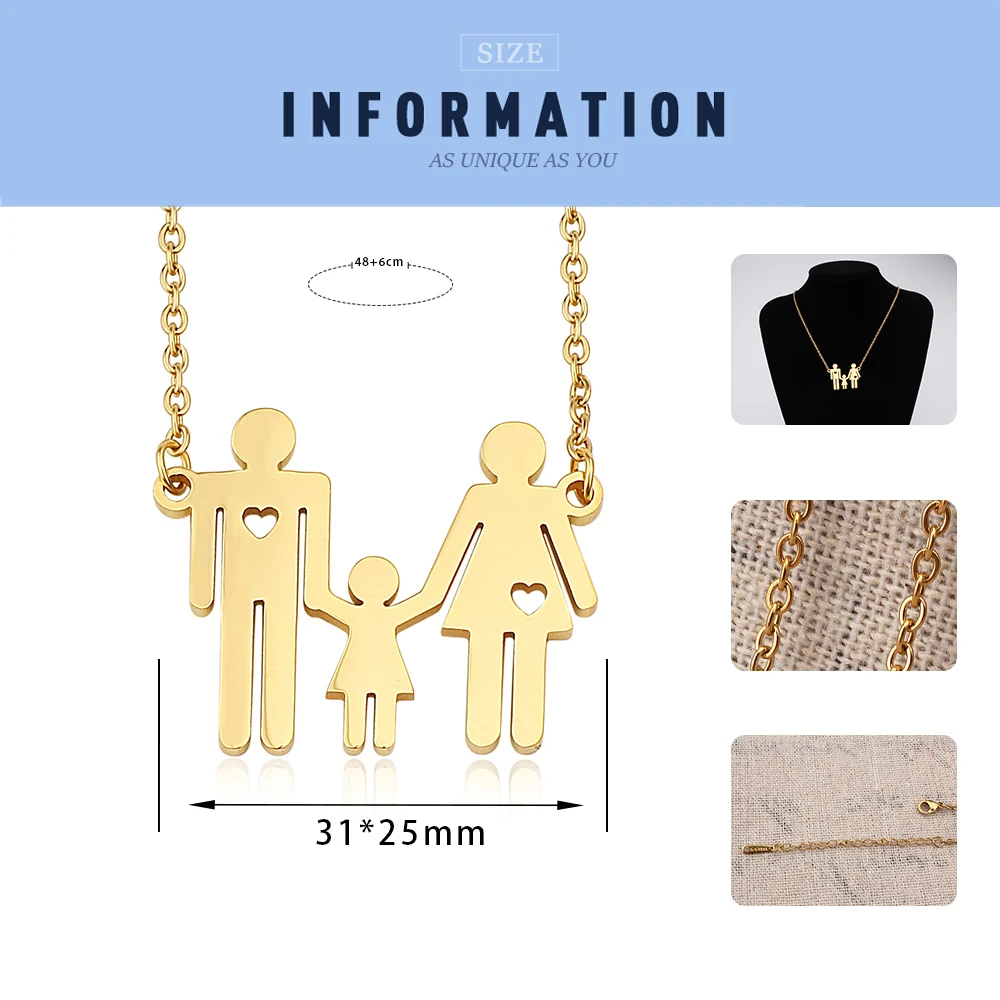 Цепочка с подвеской из нержавеющей стали 1 шт.|Ожерелья подвеской| |