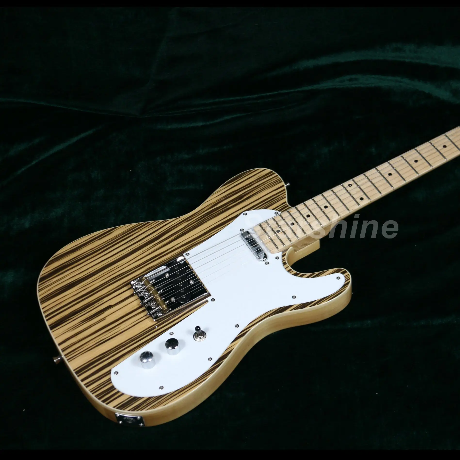 

Starshine Classic TL Electric Guitar T-TR3 Zebra Veneer Nature Color