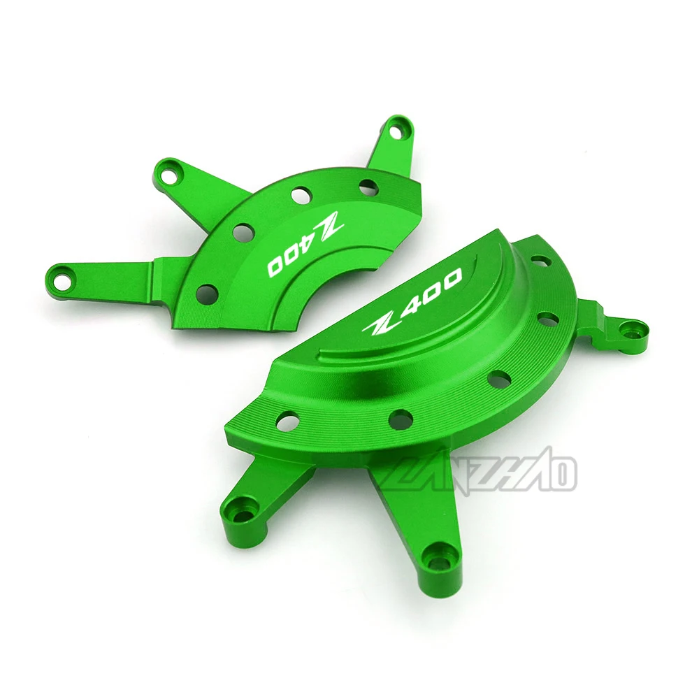 CNC алюминиевый мотоциклетный защитный боковой Чехол для двигателя статора, защитный чехол, зеленый, черный, красный для Kawasaki Ninja 400 Z400