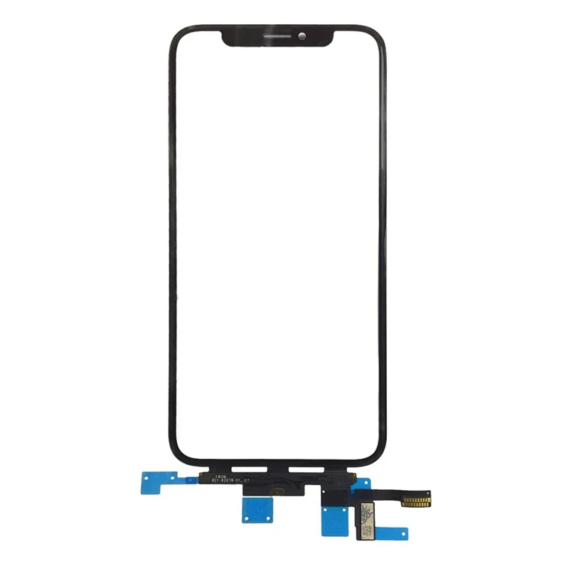 YRAISMU  Quality LCD Display Touch Screen Front Outer Glass Panel with Flex Cable For iPhone X XS Max Replacement Parts
