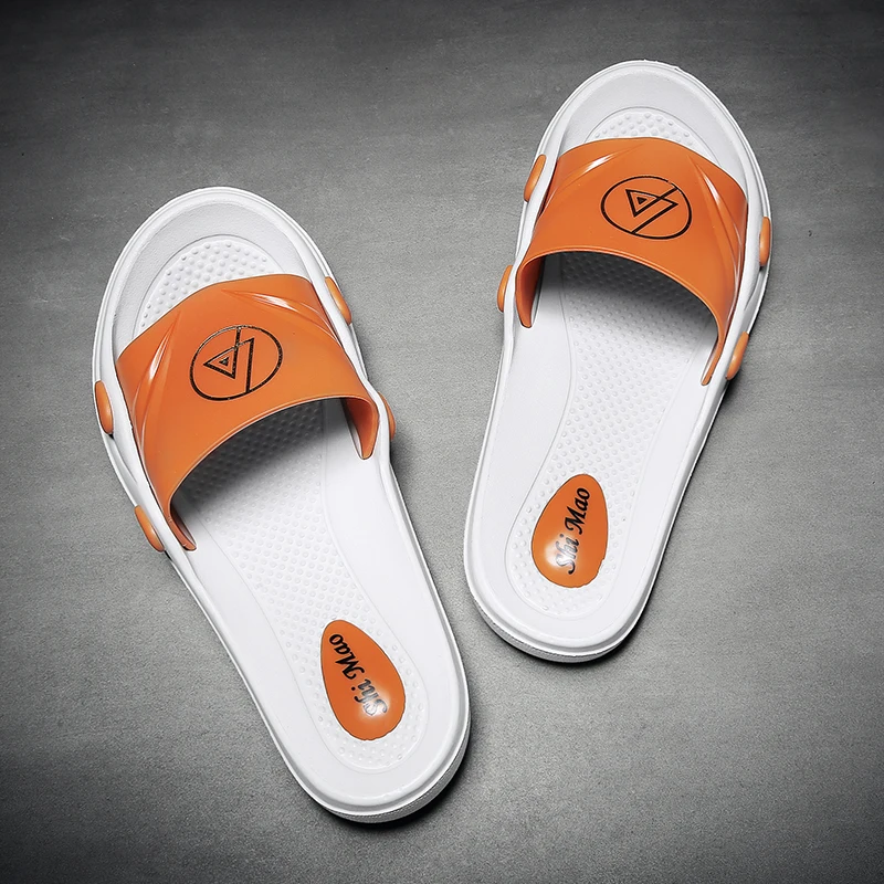 

CYYTL Men 2020 New Summer Slippers Outdoor Beach Shoes Comfortable Home Casual Flip Flops Lightweight Pantofole Uomo Pantuflas