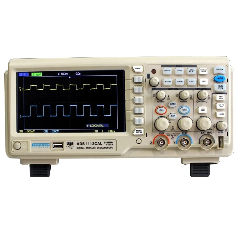 ADS1112CAL 110 МГц 7-дюймовый цветной экран 1G частота дискретизации осциллографа м