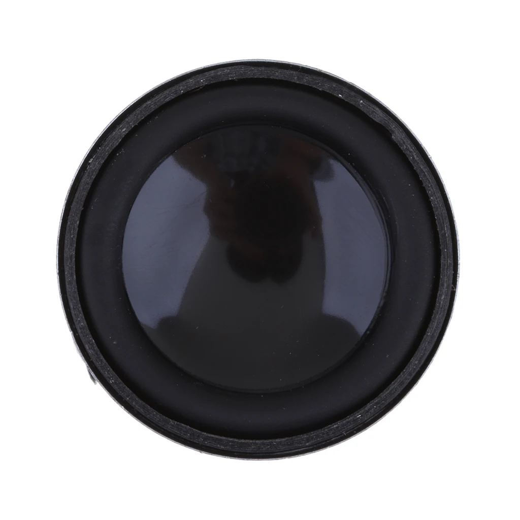 Professional 40mm 4Ohm 5W Full Range Audio Speaker PU Round Hi-Fi Stereo Sound Black | Электроника