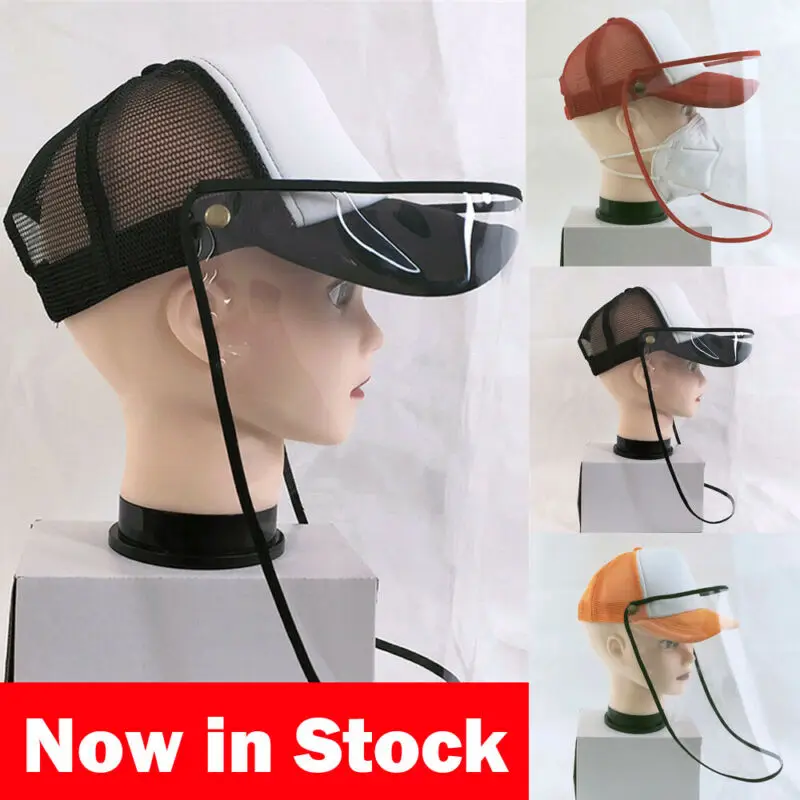 Full Face Protective Cap Outdoor Windproof Dustproof Anti-Fog Shield Safety Hat | Безопасность и защита