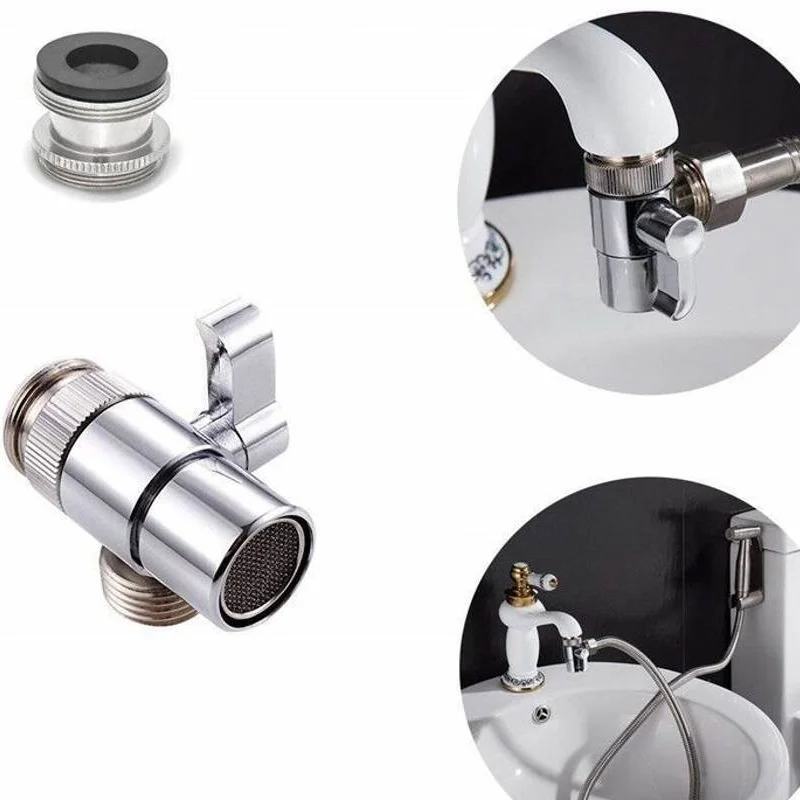 Переходник для смесителя разветвитель раковины в ванной комнате переключатель