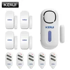 Система охранной сигнализации KERUI для дверей и окон, беспроводной датчик защиты окон и дверей, с дистанционным управлением, 120 дБ