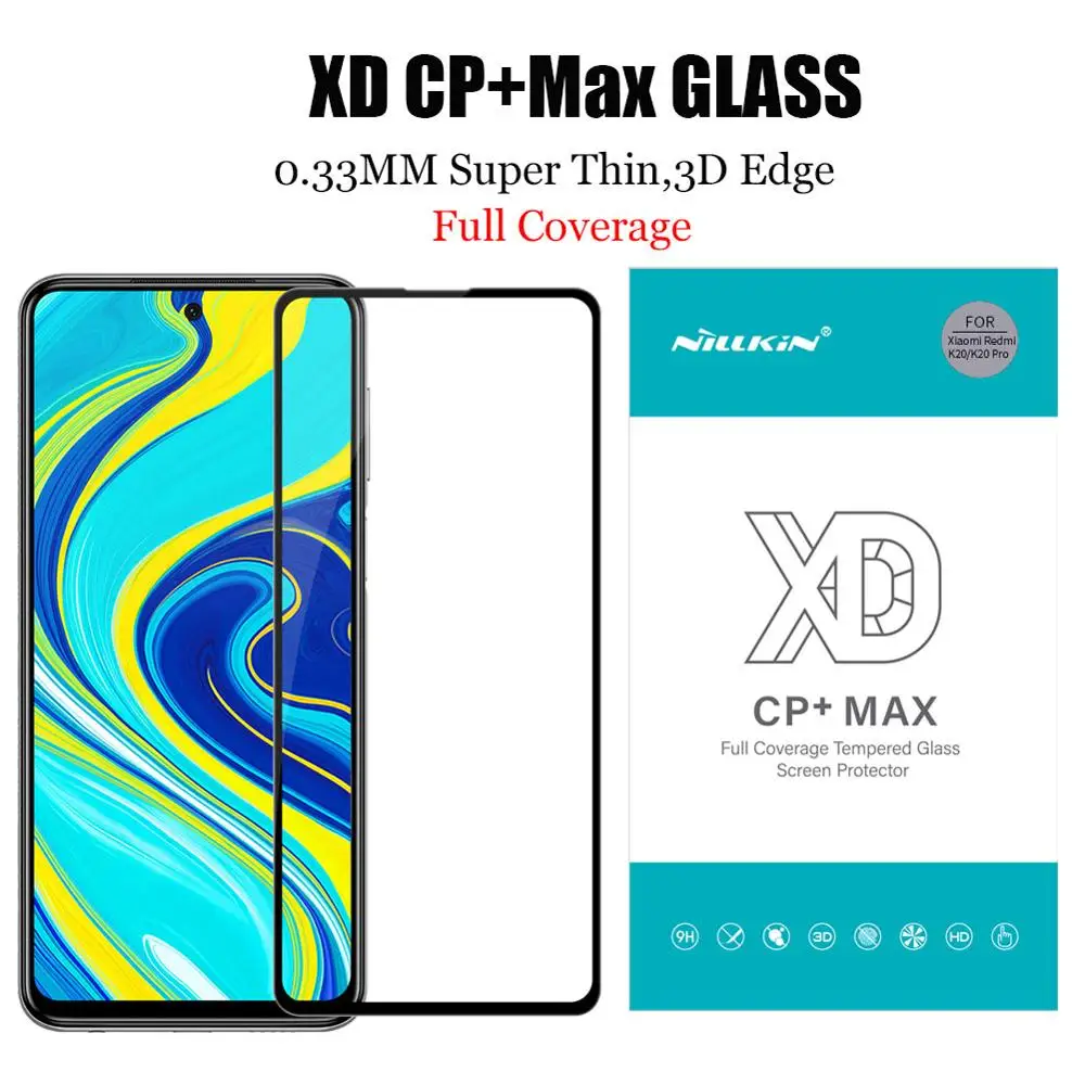Закаленное стекло для Xiaomi Redmi Note 9 Pro Max защиты экрана с полным покрытием Note9 |