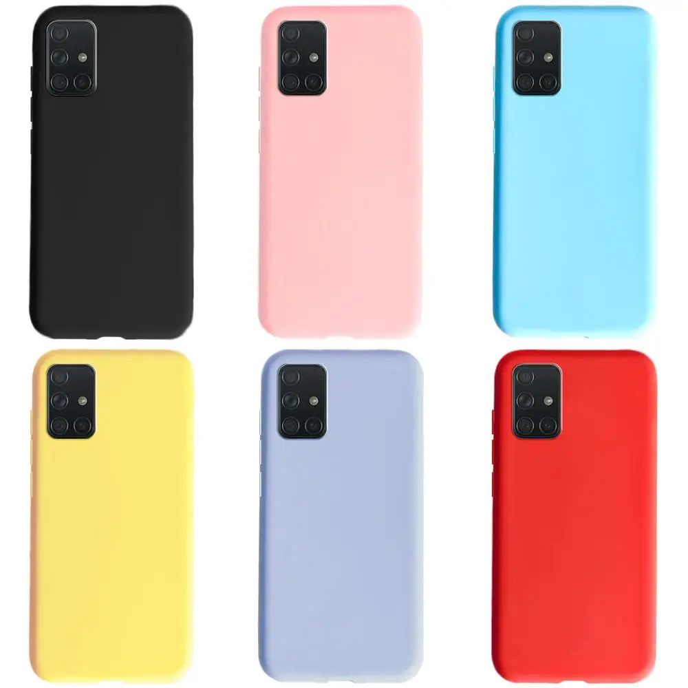 Милый карамельный чехол для Samsung A71 A715F Galaxy SM-A715F задняя крышка чехлы телефонов A 71
