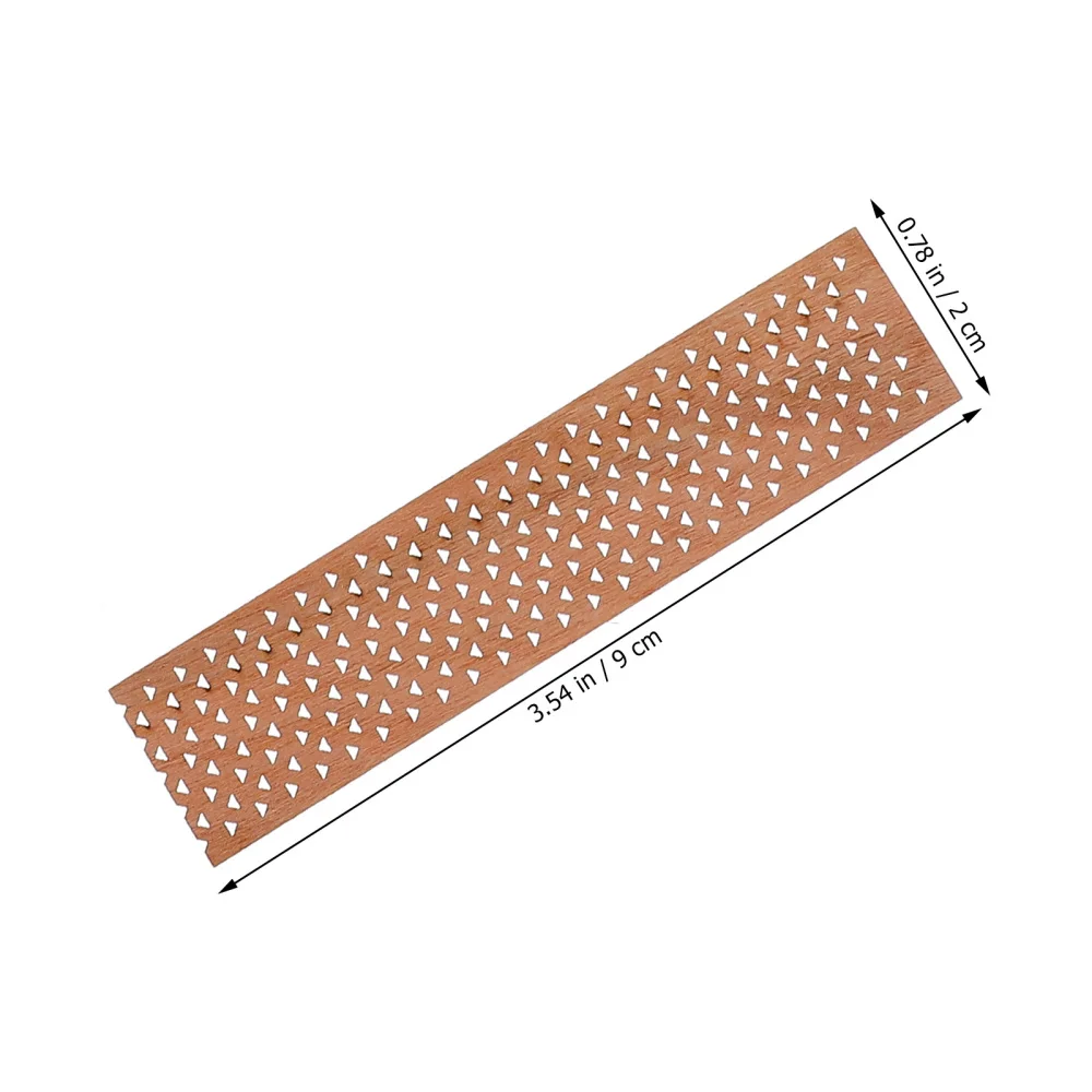 

4 Sets Candle Wicks DIY Wooden Candle Making Cores with Bases