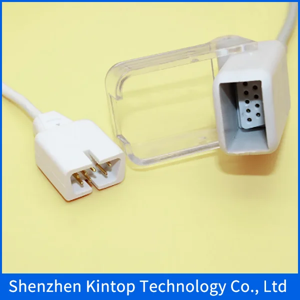 10 шт./лот совместимый Новый 14P to DB 9P 2 4 m датчик SpO2 датчик-адаптер Удлинительный