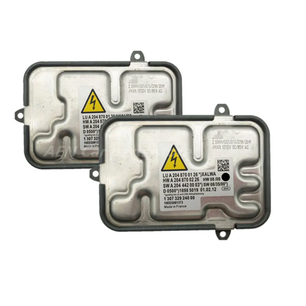 2 ballast Оригинальная б/у для Mercedes W204 C350 C63 C300 C200 наборы ксеноновых фар балласт с 66144 D1S лампы 130732924000 A2048700126 - Цвет: 2 ballast