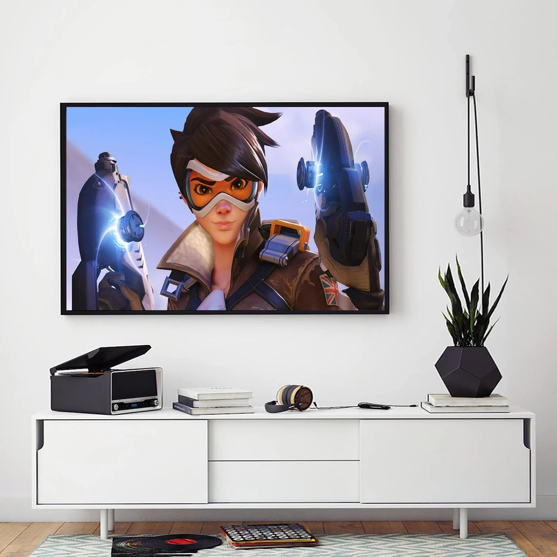 Новый постер-трассировщик для видеоигр Художественная печать Картина на холсте