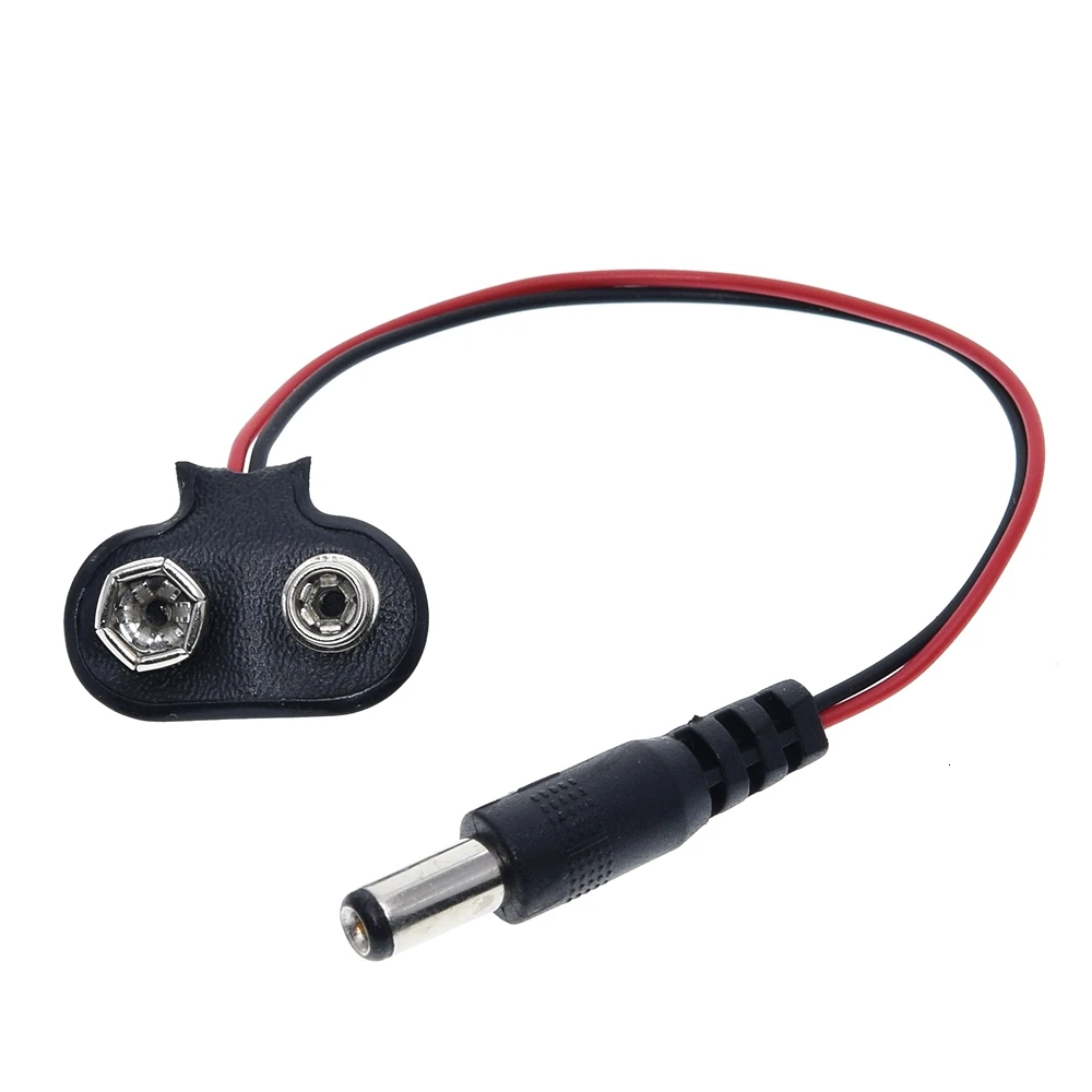 TZT 90 DC 9V батарея Кнопка питания разъем для Arduino Mega 2560 1280 UNO R3 132 9V батарея пряжка
