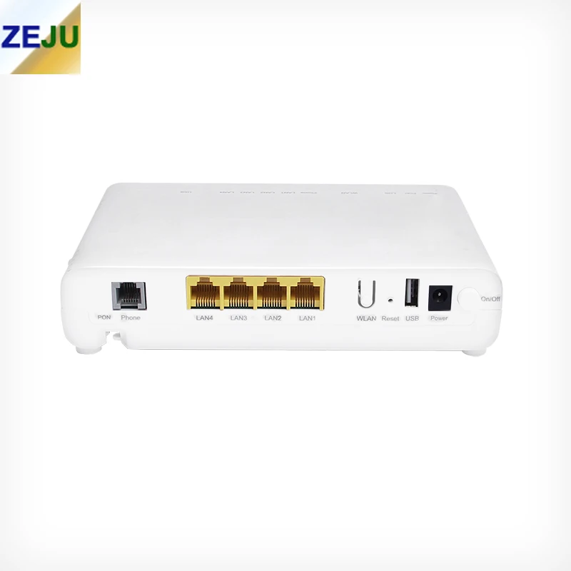 FTTH FTTX Modem 1GE 3FE 1POTS Built In WIFI ONU ONT GPON With English Version Free Shipping