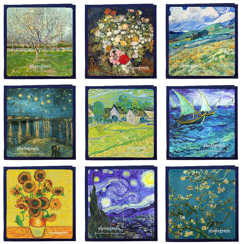 

16Inch DIY Photo Album Scrapbook Linen Photo Ablums Wedding/Baby 20 Sheets Scrapbooking Album Self-Adhesive Picture Albums Creat