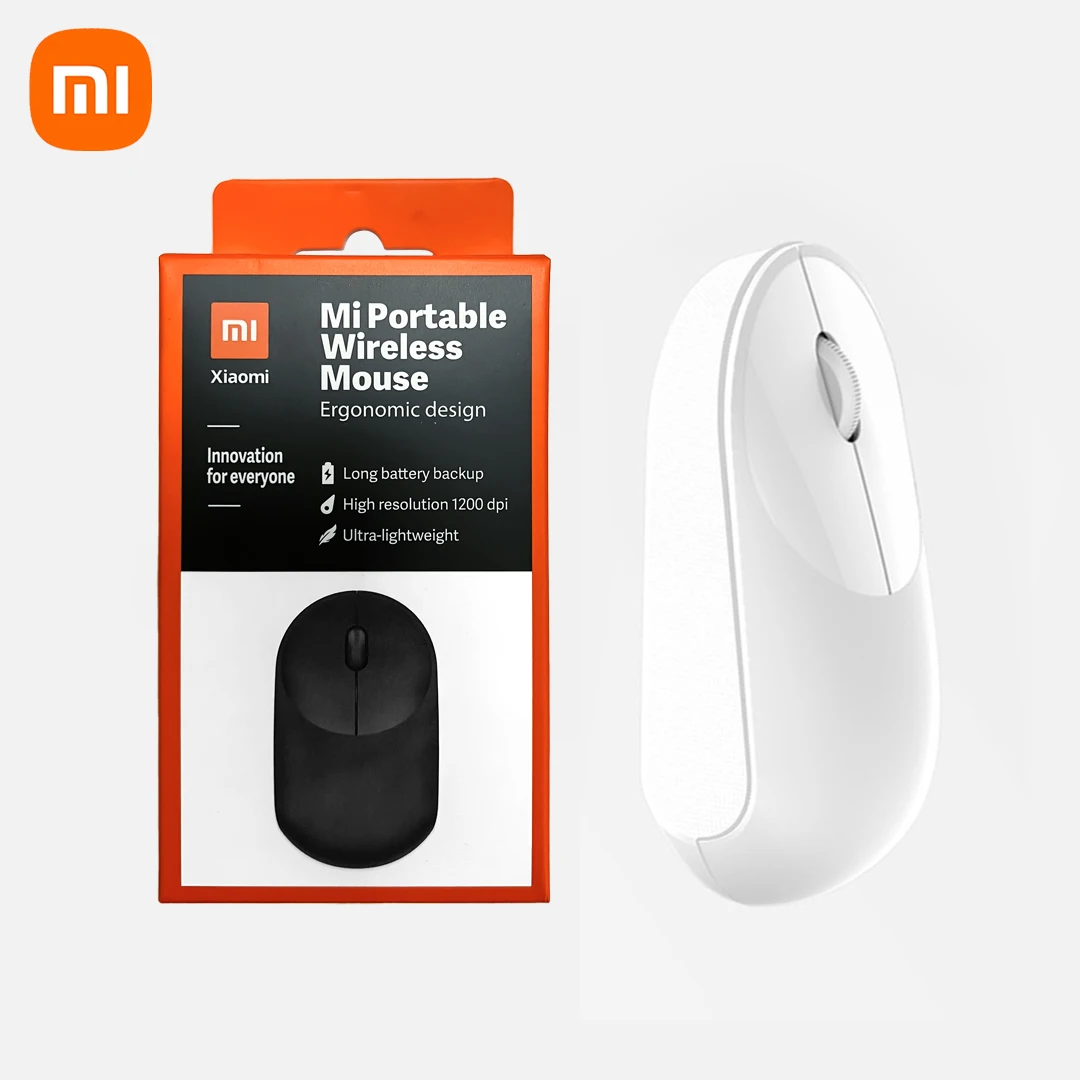 

[Международная версия] оригинальная портативная беспроводная мышь xiaomi Mi эргономичный дизайн Высокое разрешение 1200 точек/дюйм Ультралегкая