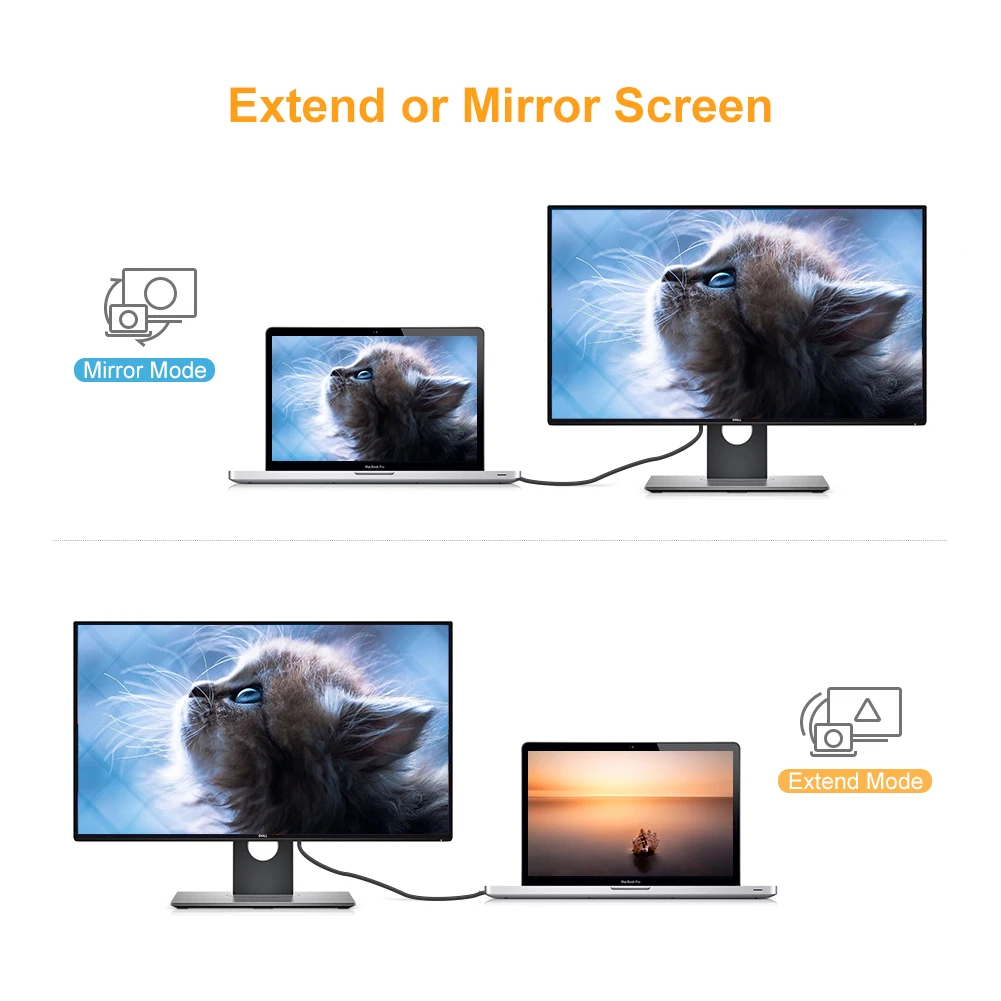 CableCreation адаптер USB C к DisplayPort HD 8K @ 60 Гц Type DP Кабель-адаптер для Oculus Rift MacBook Pro HUAWEI iPad |