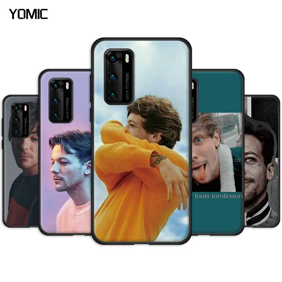 Чехол Louis Tomlinson One Direction для Huawei P Smart 2019 2020 2021 Z P30 P40 P20 Pro P10 LIte черный мягкий чехол из