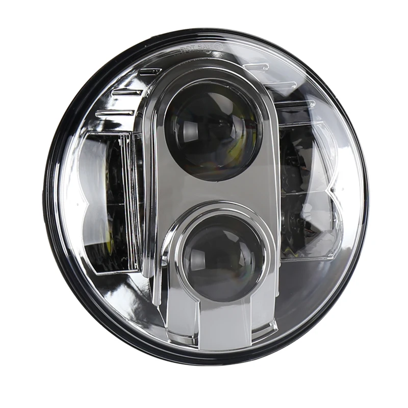 7 дюймовые Автомобильные светодиодные фары 80 Вт белые ДХО для TOYOTA land cruiser prado JEEP